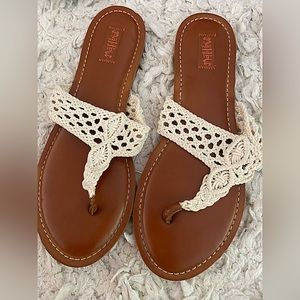 MadLove woven flat sandals